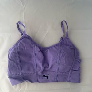 Puma Women's Lilac Sports Bra